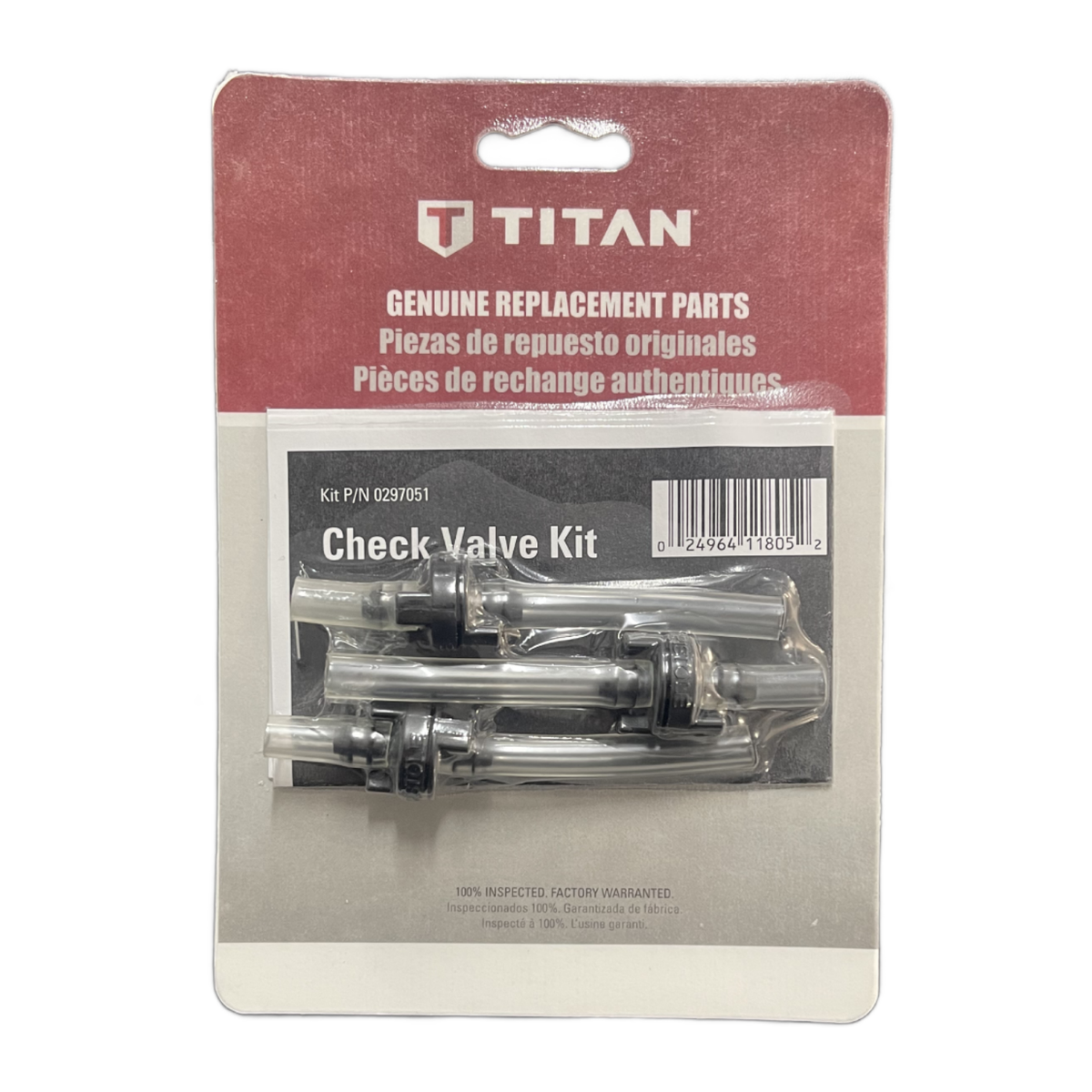 Titan HVLP Air Check Valve Kit (3pk)