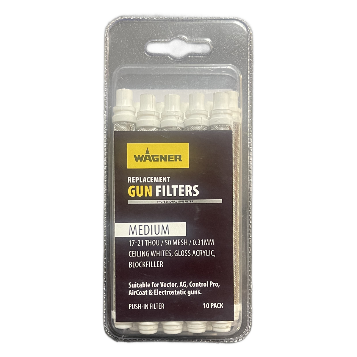 Wagner Gun Filter - Medium (White)